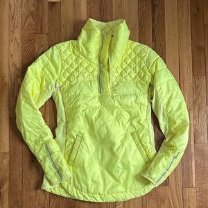 Lululemon Women's Yellow Quilted Jacket